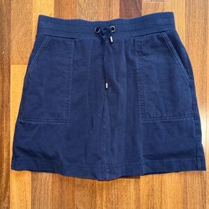 Croft & Barrow Navy Mini Skort